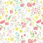 Michael Miller Fabrics - Sommer - Garden in Bloom