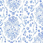 Michael Miller Fabrics - Sommer - Sundborn in Blueberry