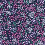 Michael Miller Fabrics - Swan Lake - Bitty Floral in Midnight