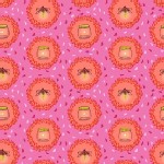 Michael Miller Fabrics - Wee Wander - Glow Friends in Pink