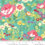 Moda Fabrics - Lawns - Regent Street 2018 - English Garden in Turquoise