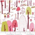 Moda Fabrics - Walk In The Woods - Main in White