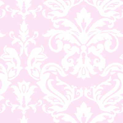 P B Textiles - Ballet Rose - Damask in Pink