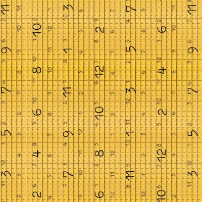 Quilting Treasures - Handmaidens - She Who Sews - Tape Measure in Gold