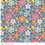 Riley Blake Designs - A Beautiful Thing - Beautiful Main Floral in Navy