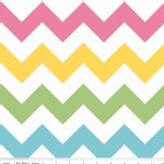 Riley Blake Designs - Chevron - Medium in Girl