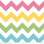 Riley Blake Designs - Chevron - Medium in Girl