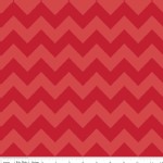 Riley Blake Designs - Chevron - Medium Tonal in Red