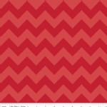 Riley Blake Designs - Chevron - Medium Tonal in Red