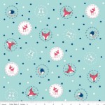 Riley Blake Designs - Enchant - Little Folk in Aqua