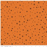 Riley Blake Designs - Halloween - Witch Stars in Orange