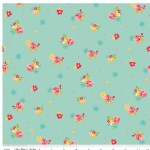 Riley Blake Designs - Hello Gorgeous - Flower Toss in Mint