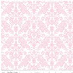 Riley Blake Designs - Hollywood - Damask in Baby Pink