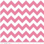 Riley Blake Designs - Hollywood - Sparkle Chevron in Hot Pink