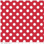 Riley Blake Designs - Hollywood - Sparkle Dots in Red