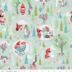 Riley Blake Designs - Little Red In the Woods - Main in Mint