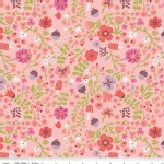 Riley Blake Designs - Little Red In the Woods - Floral in Pink
