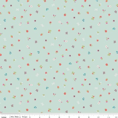 Riley Blake Designs - Little Red In the Woods - Bits in Mint