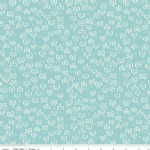 Riley Blake Designs - Little Red In the Woods - Bows in Teal