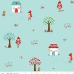 Riley Blake Designs - Little Red Riding Hood - Main in Aqua