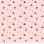 Riley Blake Designs - Little Red Riding Hood - Floral in Pink