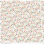 Riley Blake Designs - On Trend - Hexy in White Metallic
