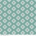 Riley Blake Designs - Paris and Company - Tile in Blue