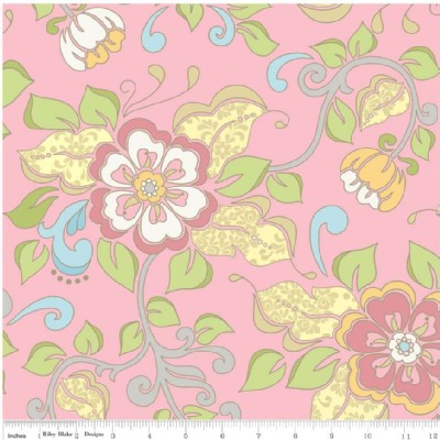 Riley Blake Designs - Priscilla - Main in Pink