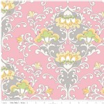 Riley Blake Designs - Priscilla - Damask in Pink