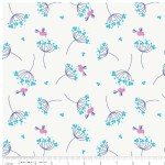 Riley Blake Designs - Wildflower Meadow - Birds in White