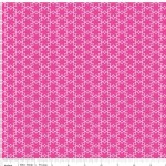Riley Blake Designs - Wildflower Meadow - Flower in Hot Pink