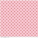 Riley Blake Designs - Wonderland - Crowns in Pink Metallic
