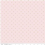 Riley Blake Designs - Wonderland - Cards in Pink Metallic