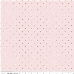 Riley Blake Designs - Wonderland - Cards in Pink Metallic