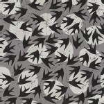 Robert Kaufman Fabrics - Others - Marks in Charcoal