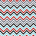 Robert Kaufman Fabrics - Remix - Chevron in CELEBRATION