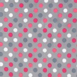 Robert Kaufman Fabrics - Spot On - Dots in Silver