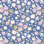 Tilda Fabrics - Apple Butter - Bonnie in Blue