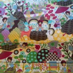 Trans Pacific Textiles - TPT - Snow White in Sage